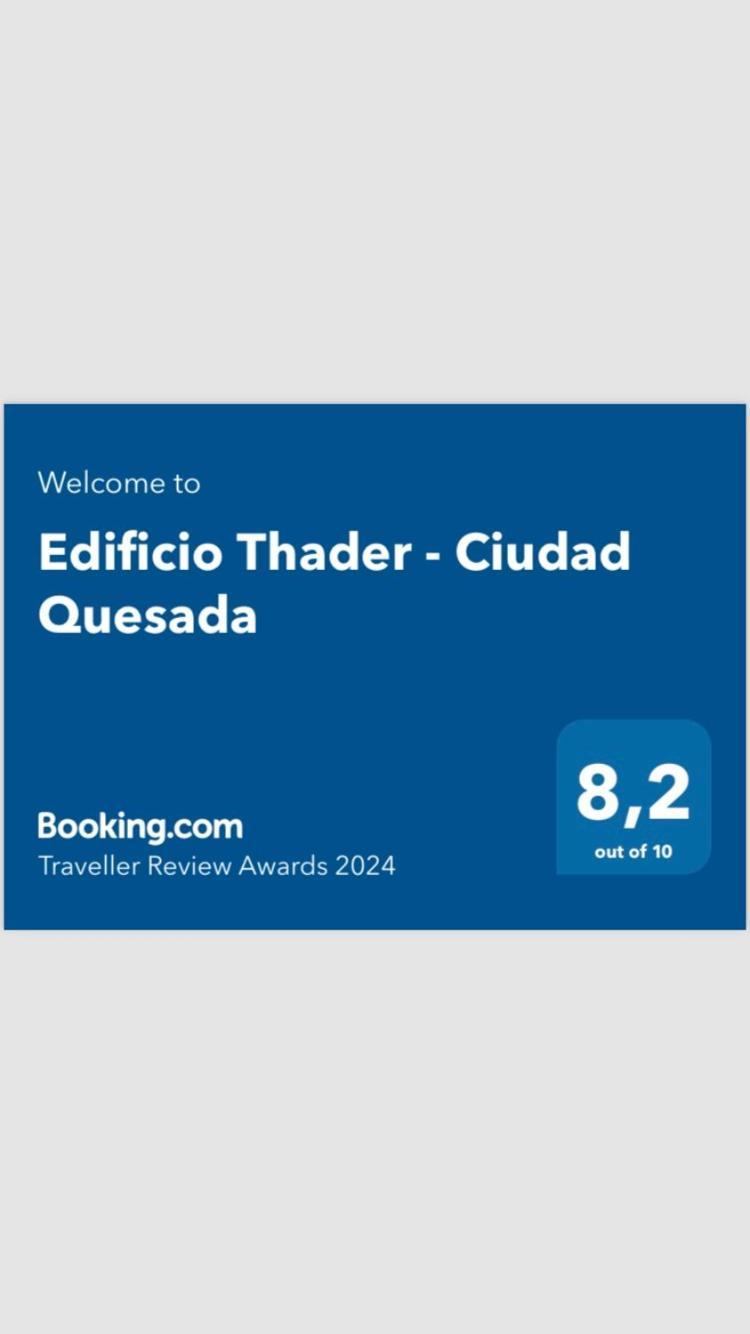 Edificio Thader - Ciudad Quesadaアパートメント エクステリア 写真